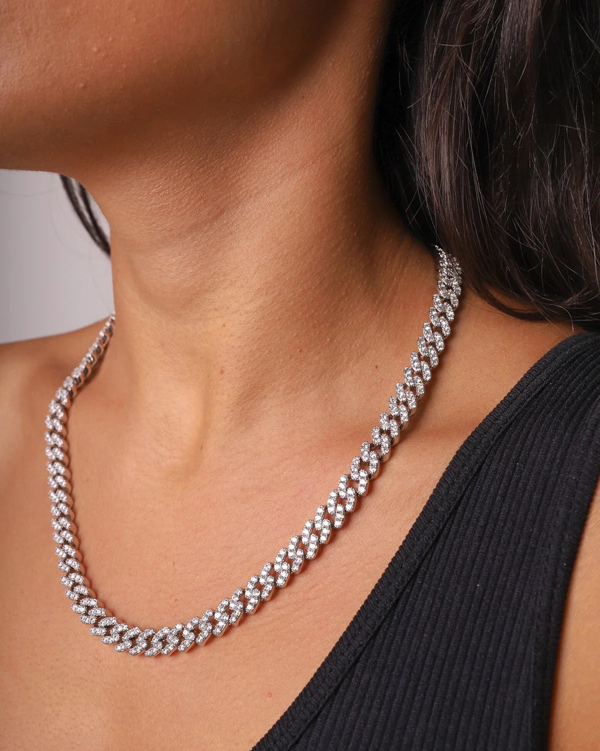 Tennis chain on sale 925 silver