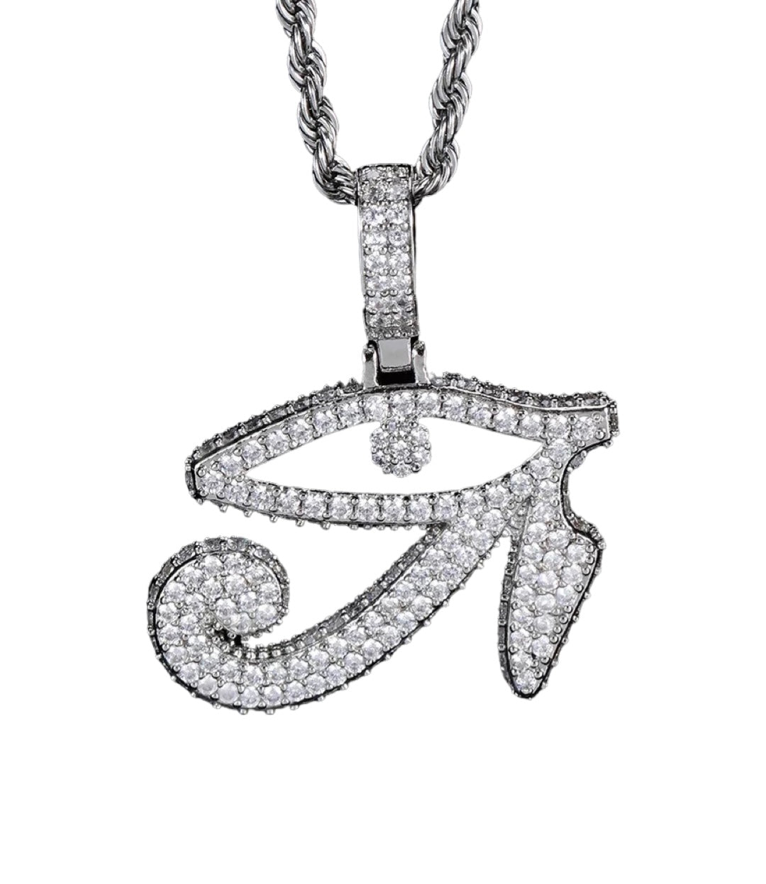 Eye of horus diamond outlet pendant