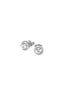 DIAMANT MOISSANITE Cercei Stud "Classic Round Stone"