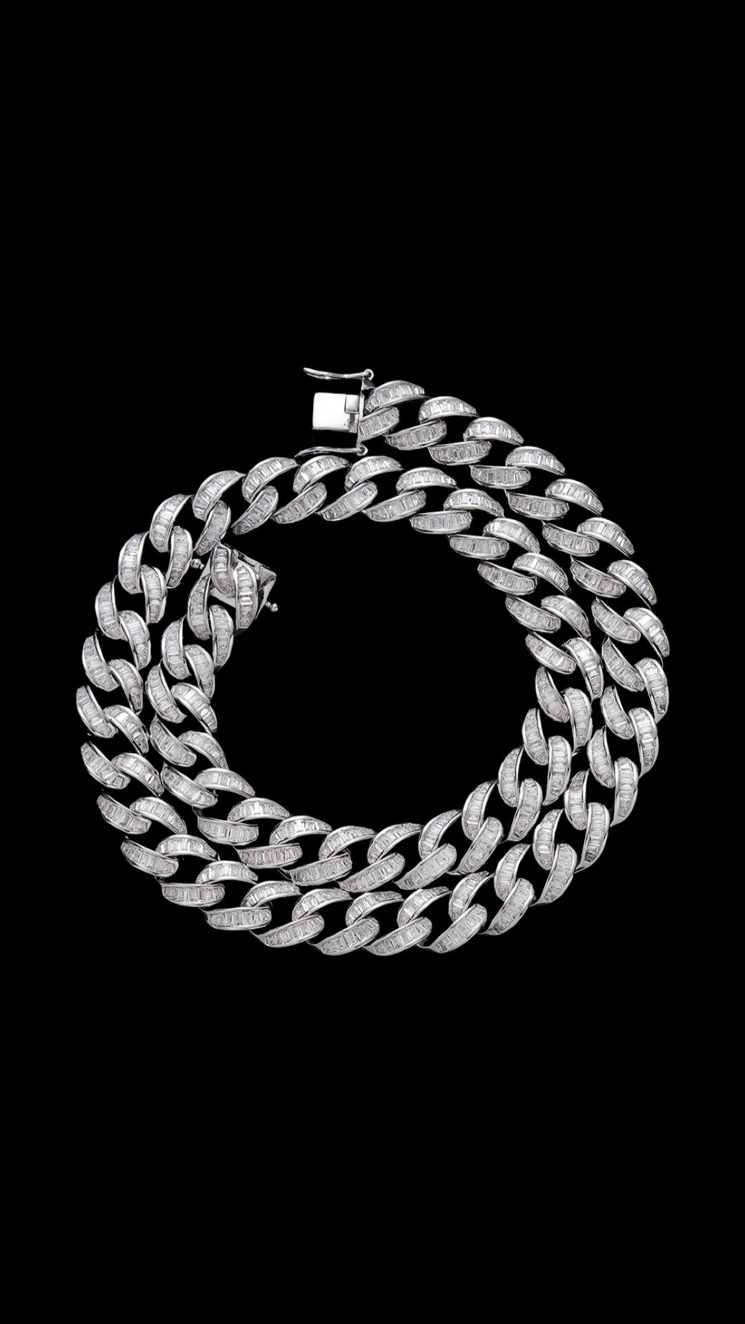 5mm Iced Out Cuban Tennis Necklace