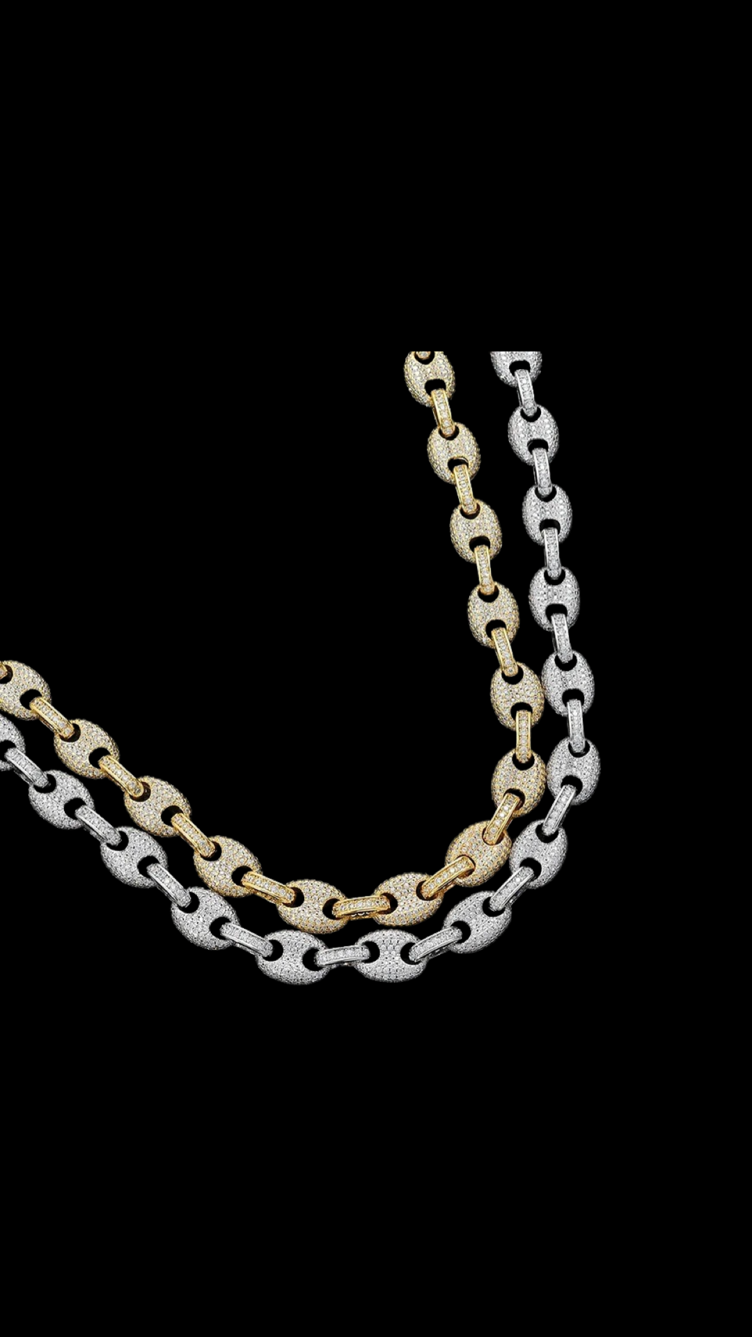 Full Iced Out &#39;Chain Me Up&#39; Chain