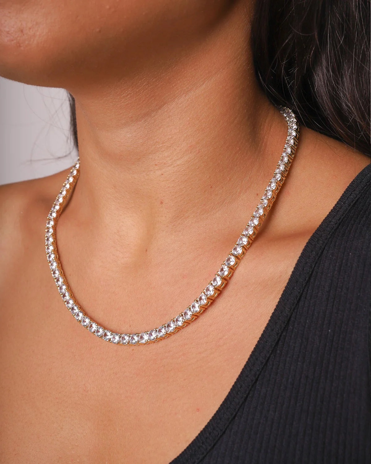 Women's tennis deals chain necklace