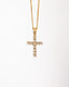 Pandantiv Gold Dios Mío! Cross Pendant Necklace