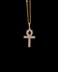 Pandantiv Gold Ankh Cross Pendant Necklace